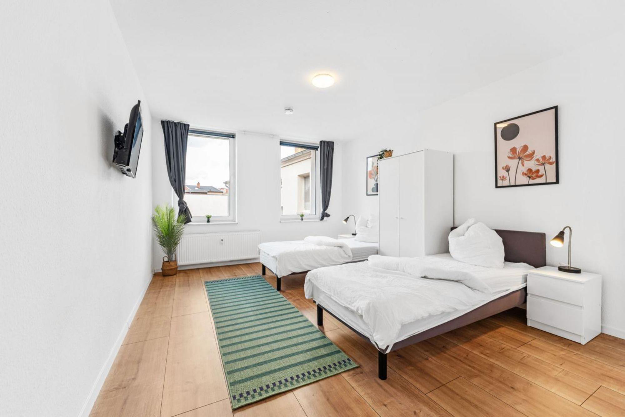Cosy Apartment With Balcony And Fireplace Jüterbog Exteriör bild